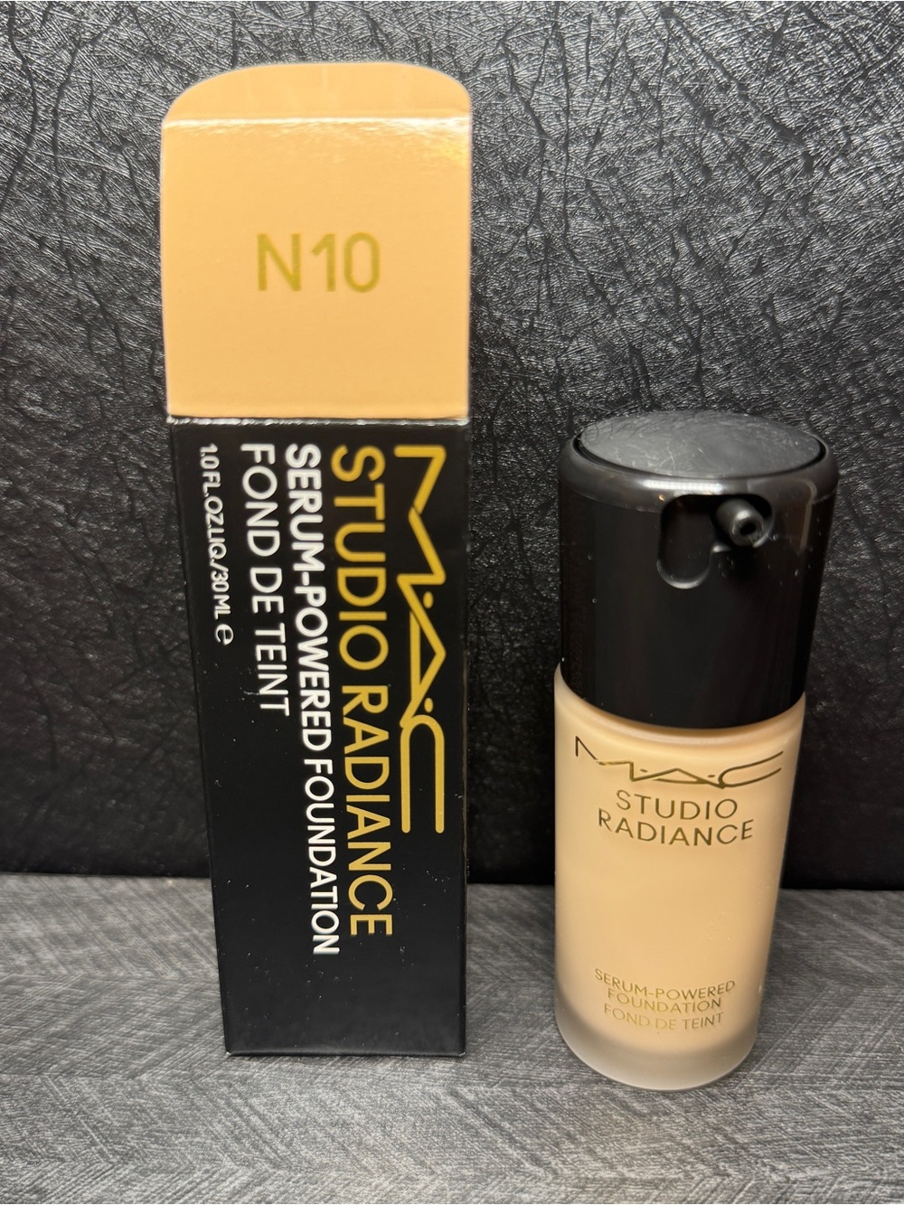 MAC Studio Radiance Serum-Powered Foundation N10 NIB 30ml